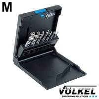 Machinetappenset metrisch 7dlg, DIN 371/376, vorm C/35°RSP, HSS-E, M 3 - 12