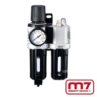 Filter, drukregelaar & olienevelaar 1/4''