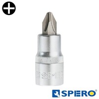 1/4" dopbit kruis Philips PH3x37mm