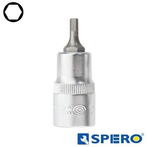 Spero 1/4" dopbit inbus 6x37mm