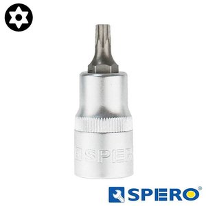 Spero 1/2" dopbit torx met boring T20x55mm