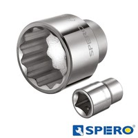 3/4" dop 12-kant 1" (SAE)