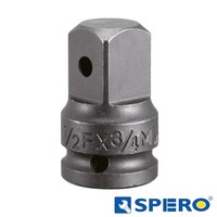 Impact adapter 1/2''inw. op 3/8''uitw.