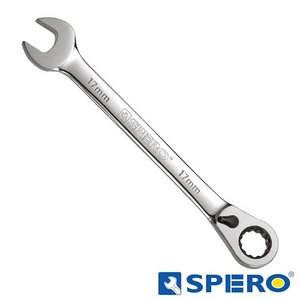 Spero Ringratel-steeksleutel omschakelbaar 17mm Spero Ringratel-steeksleutel omschakelbaar 17mm
