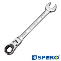 Flexibele ringratel-steeksleutel 19mm