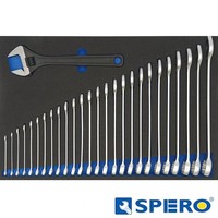 Ring-steeksleutelset 27 delig metrisch