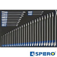 Ring-steeksleutelset 38 delig metrisch