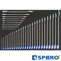 Ring-steeksleutelset 36 delig metrisch