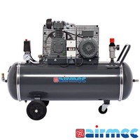 Zuigercompressor, 375L/min, 100L tank, 400V