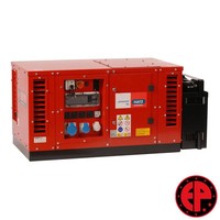 EPS6000DE geluids gedempte aggregaat / generator 5,5 kVA diesel