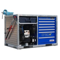 Mobiele werkunit MUDI100 met Yanmar L100N diesel motor