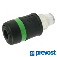 ESG07 Snelkoppeling Euro 7.2/7.4, 1/2'' uitw. draad