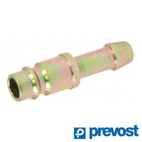 Insteeknippel gehard Euro 7.2/7.4, 8mm slangtule