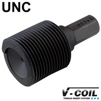 Inbouwhulpstuk met zeskant-aansluiting UNC 1.1/2 x 6.0