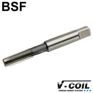 V-coil STI-Korte machinetap, HSS-G, vorm D, BSF 3/16 x 32