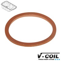 Dichtring type OS, koper, 15 x 19 x 1.5mm, 25st