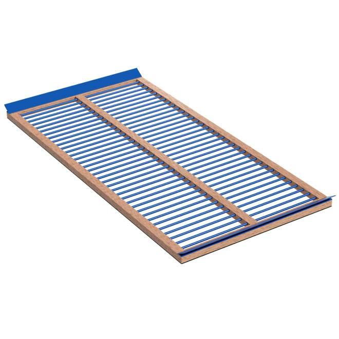 Beklede spijlenplaten