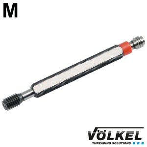 Völkel Draadpenkaliber GO / NO-GO, tolerantie 6H, met coating M 8 x 1.25