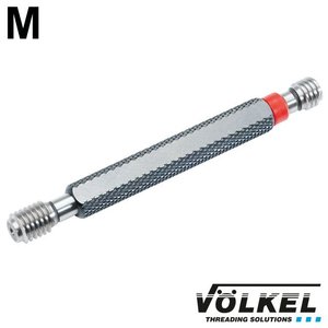 Völkel Draadpenkaliber GO / NO-GO, tolerantie 6H + 0.1mm, M 3 x 0.5