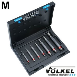 Draadpenkaliberset GO / NO-GO, tolerantie 6H, M3-M12