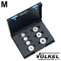 Draadringkaliberset NO-GO, tolerantie 6g, M3-M12