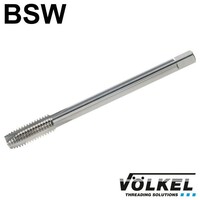 Machinetap, DIN 376, HSS-E, vorm B, linkse draad BSW 7/8 x 9