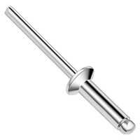 Popnagel - 4.8 x 10.0mm - verzonken kop - Staal/Staal - klembereik: 4.0 - 6.0mm - 500 stuks