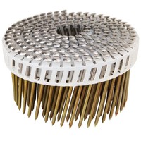 Coilnagels 2,6x65mm - RVS - geringde schacht - 4.200st