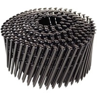 Zwarte coilnagels 2,1x50mm - RVS - geringde schacht - 3.500st