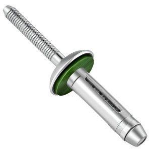 WCT Structurele spreid popnagels - 5.2 x 19.1mm - Bolkop - Alu/Alu - klembereik: 1.6-6.4mm - 250 stuks