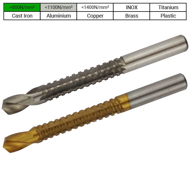 HSS-PROFI freesboor - 118°