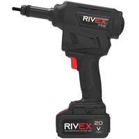 Rivex FS12 accu blindklinkmoertang M3, M4, M5, M6, M8, M10, M12 - 20V, 1 x 4.0Ah