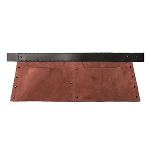 eLTee Spijkerschort 2 vakken 58.5x22cm - Lederen riem 125x4cm - type NPL-L1