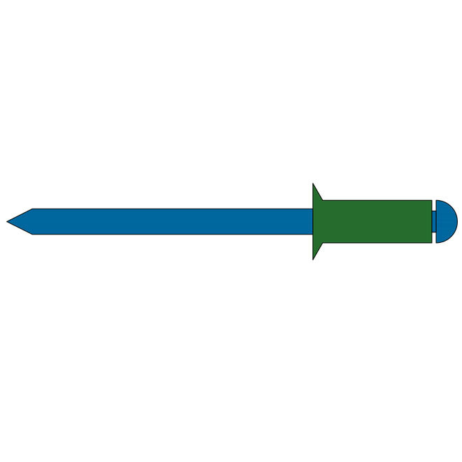 Body aluminium - Trekpen staal
