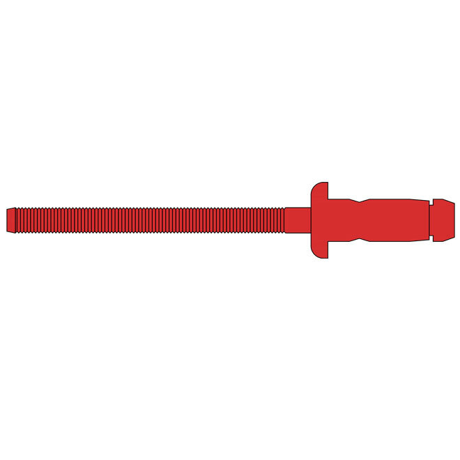 Bolkop - body RVS A2 - trekpen RVS A2