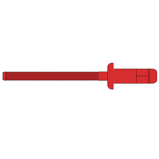 Bolkop - body RVS A2 - trekpen RVS A2
