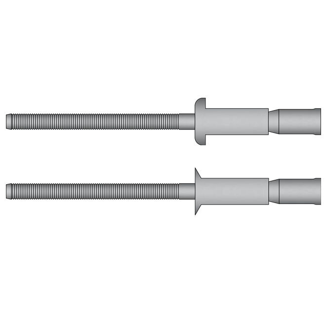 Structurele popnagels type M