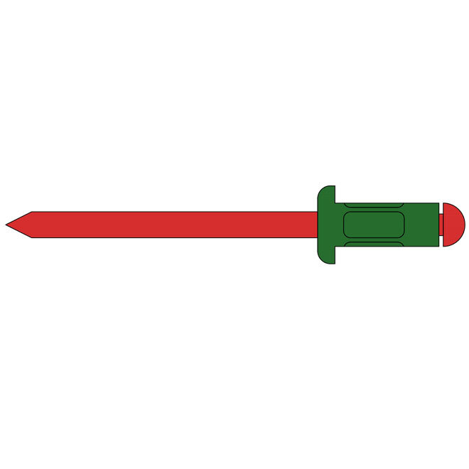 Body aluminium - Trekpen RVS A2