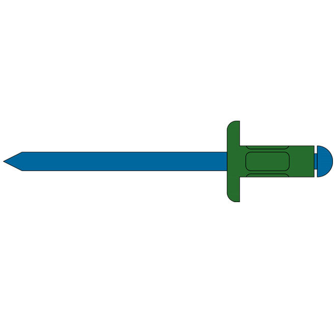 Body aluminium - Trekpen staal