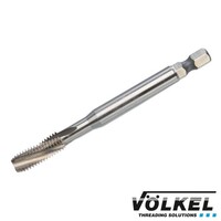 HexDrive machinetap, DIN 371, HSS-E, vorm C /15° RSP met rechtsspiraal, M 10 x 1.5