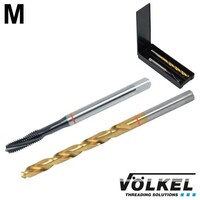 TwinBox ROODRING machinetap + spiraalboor, DIN 371, HSS-E-PM-TiALN, vorm C / 15° RSP, M 10 x 1,5