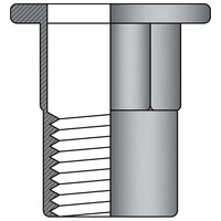 Blindklinkmoeren M4 - staal - half zeskant cilindrische kop - klembereik: 0.5-2.0mm - 250 stuks