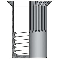 Blindklinkmoeren M5 - RVS A2 - gesloten verzonken kop - klembereik: 1.5-4.0mm - 250 stuks