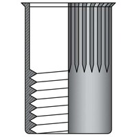 Blindklinkmoeren M8 - staal - gereduceerd verzonken kop - klembereik: 3.0-6.0mm - 250 stuks