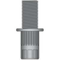 Blindklinkbouten M8 x 25mm - staal - cilindrische kop - klembereik: 1.0-3.5mm - 250 stuks