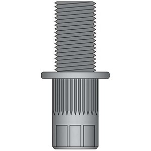 Rivex Fasteners Blindklinkbouten M8 x 25mm - staal - cilindrische kop - klembereik: 1.0-3.5mm - 250 stuks