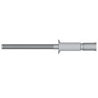 Structurele popnagels type M 6.4 x 16.0mm - Alu/Alu - verzonken kop - klembereik: 3.2 - 12.0mm - 250 stuks