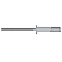 Structurele popnagels type P 4.8 x 12.0mm - RVS A2/RVS A2 - verzonken kop - klembereik: 3.6 - 7.9mm - 500 stuks