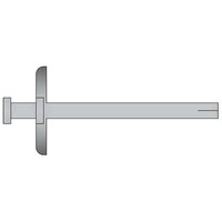 Slag popnagels 4.8 x 35.0mm - Alu/RVS A2 - extra grote bolkop - klembereik: 31.0 - 33.0mm - 250 stuks