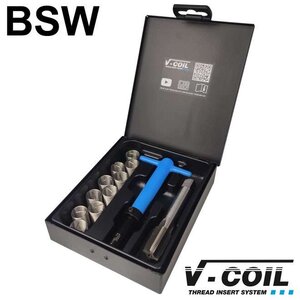 V-coil Draadreparatieset BSW 1" x 8